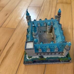 Danbury Mint Krönborg Castle Model with Teal Accents